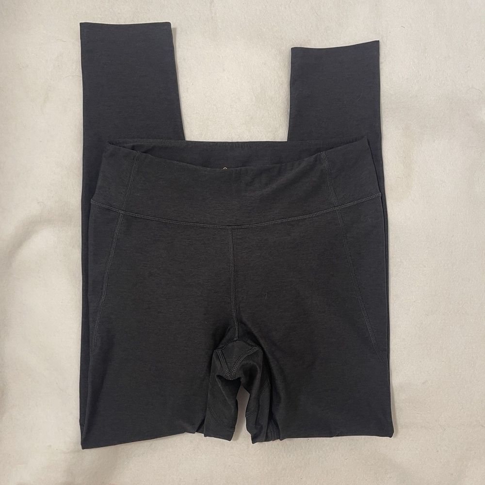 Outdoor Voices Leggings Women's Medium Dark Charcoal With Inside Pocket 147908